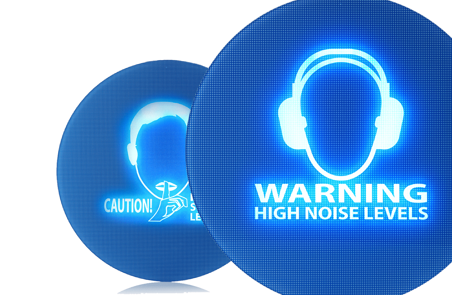 声音标志噪音触发的警告标志